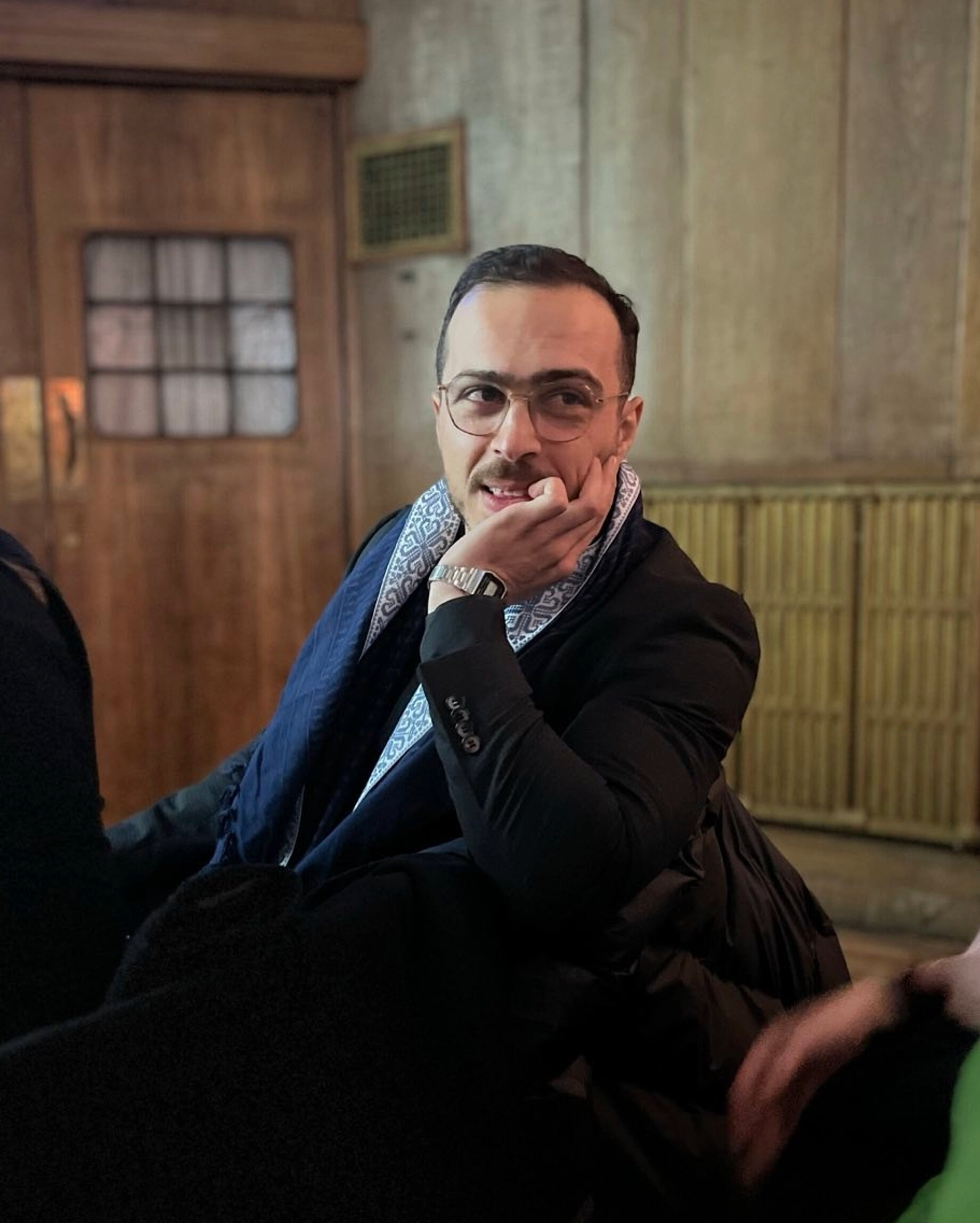 Portrait of Hashem Abushama